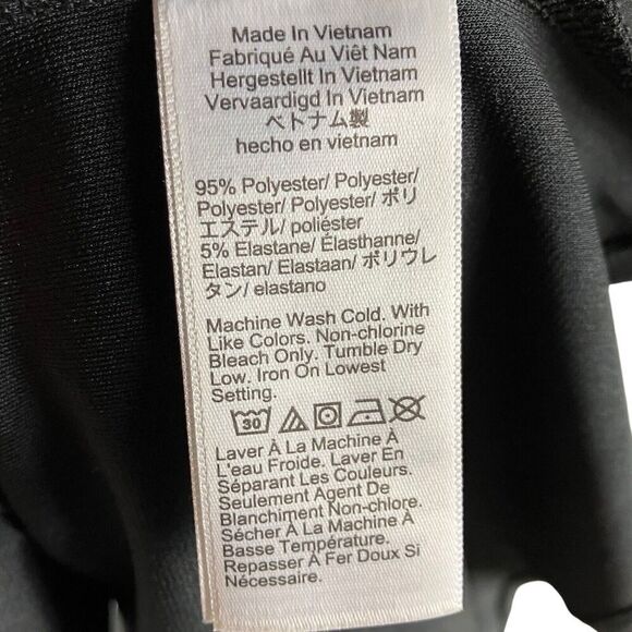 J Crew Collection Dress WMNS XXS Black Off The Shoulder Matte Maxi Jersey BV841 - Picture 9 of 14